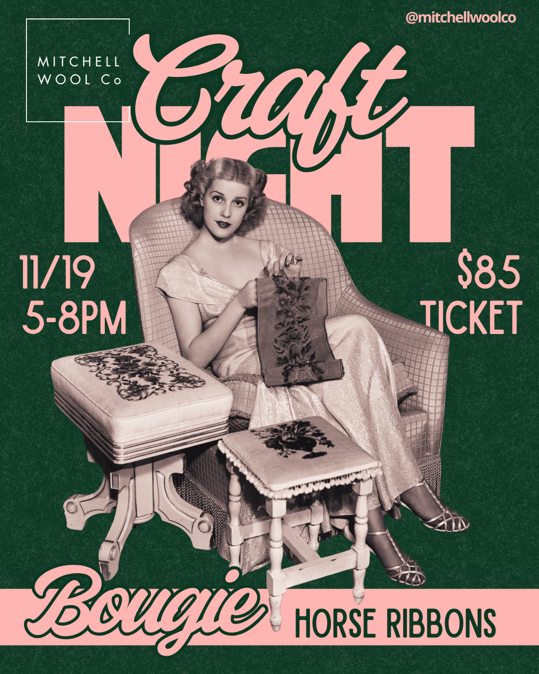 HORSE SHOW RIBBONS EVENT - NOVEMBER 19 - 5-8pm