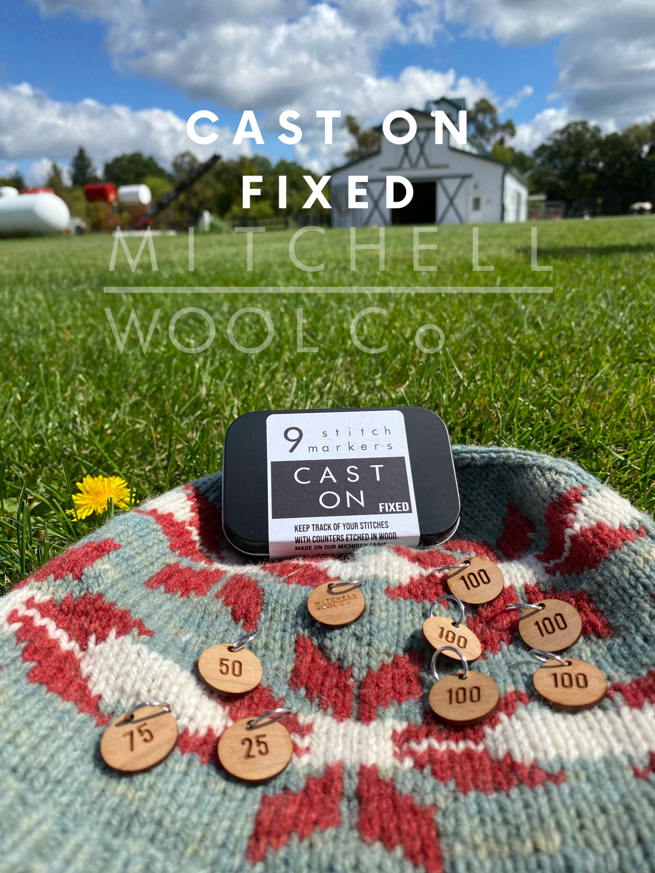STITCH MARKERS - farm made
