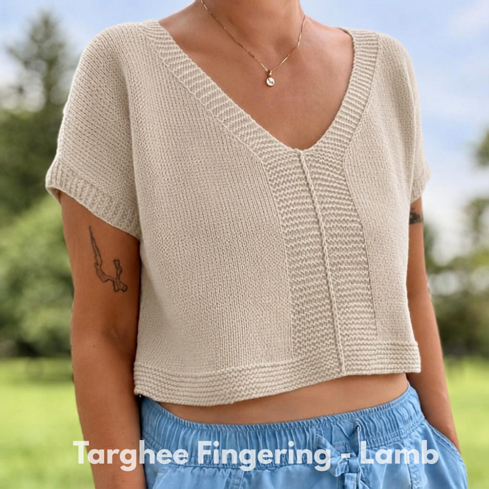 Little Something Tee Kit by Minimi Knit Design