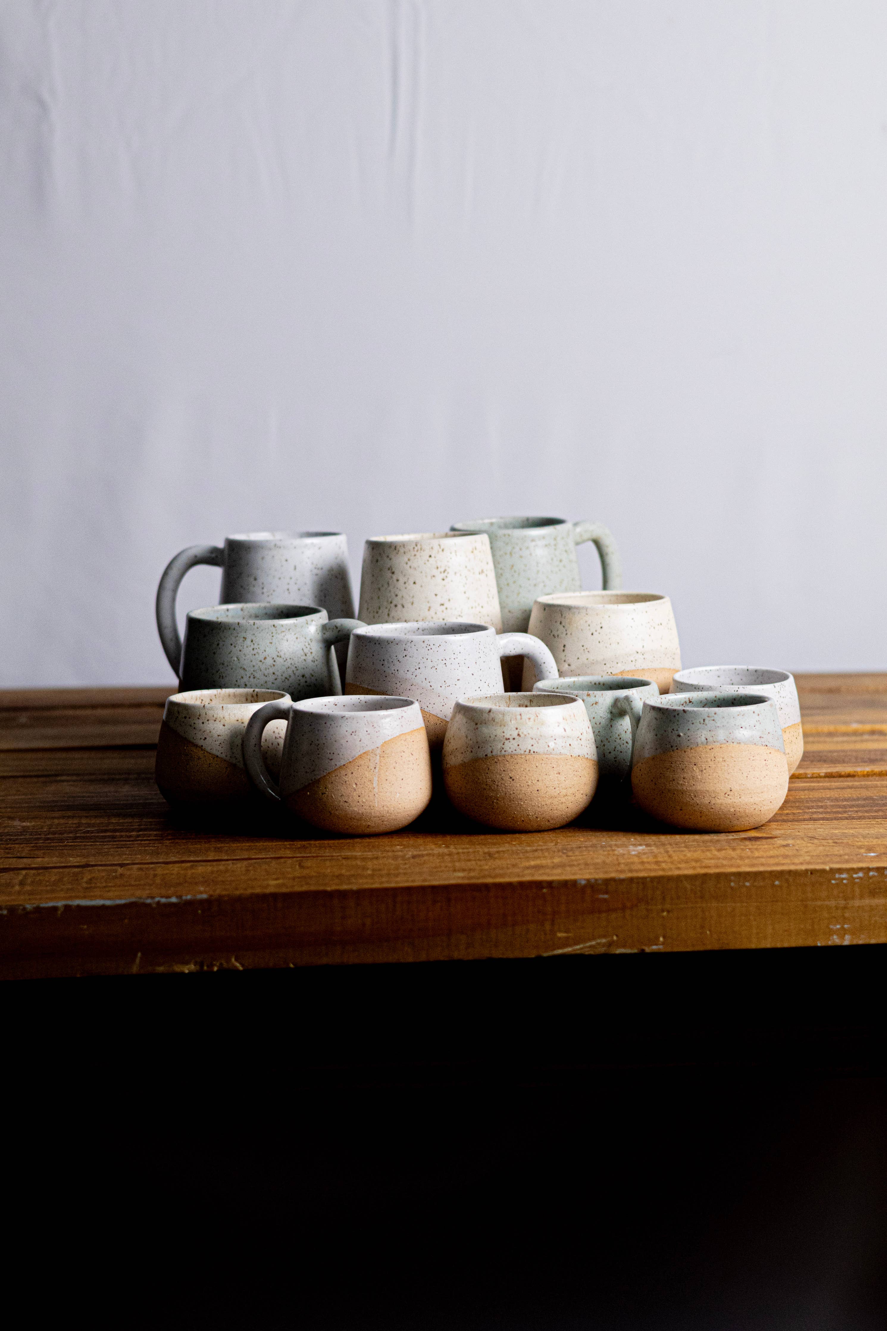 Handmade Espresso Mug/Tea Cup with handle- 4 ounces