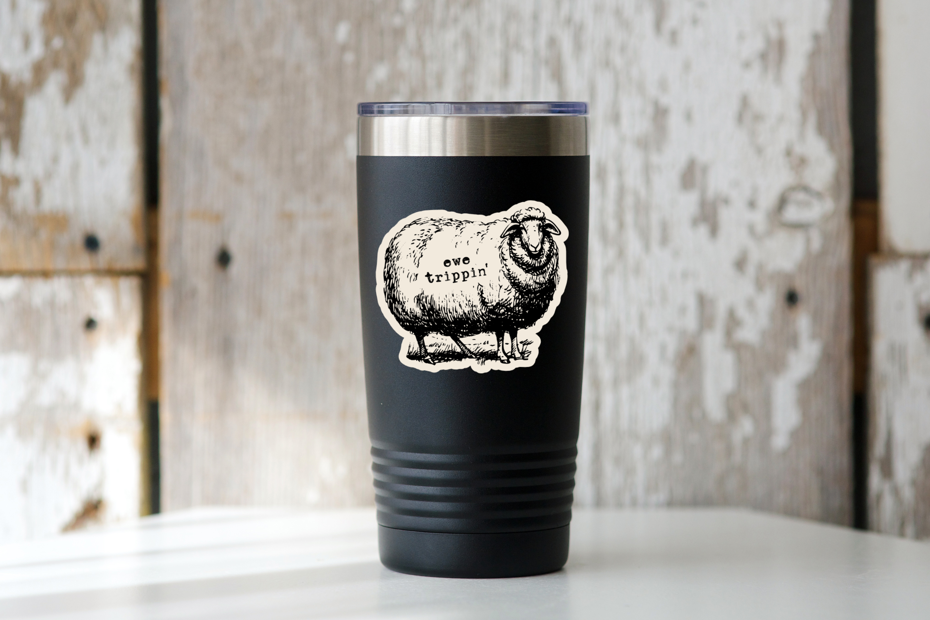 Ewe Trippin' Sticker