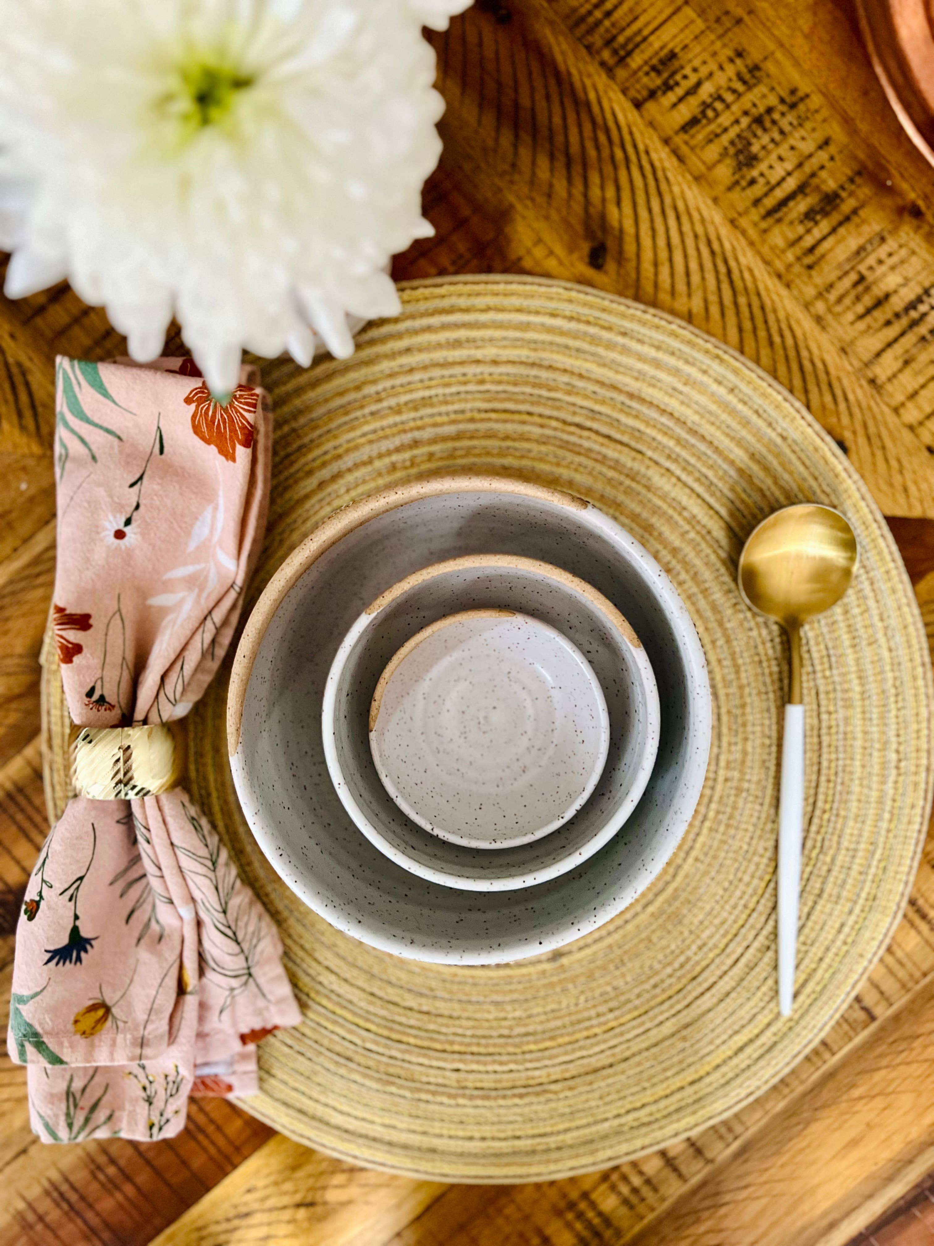 Handmade ceramic Ramekin –ceramic salt cellar- small bowl 