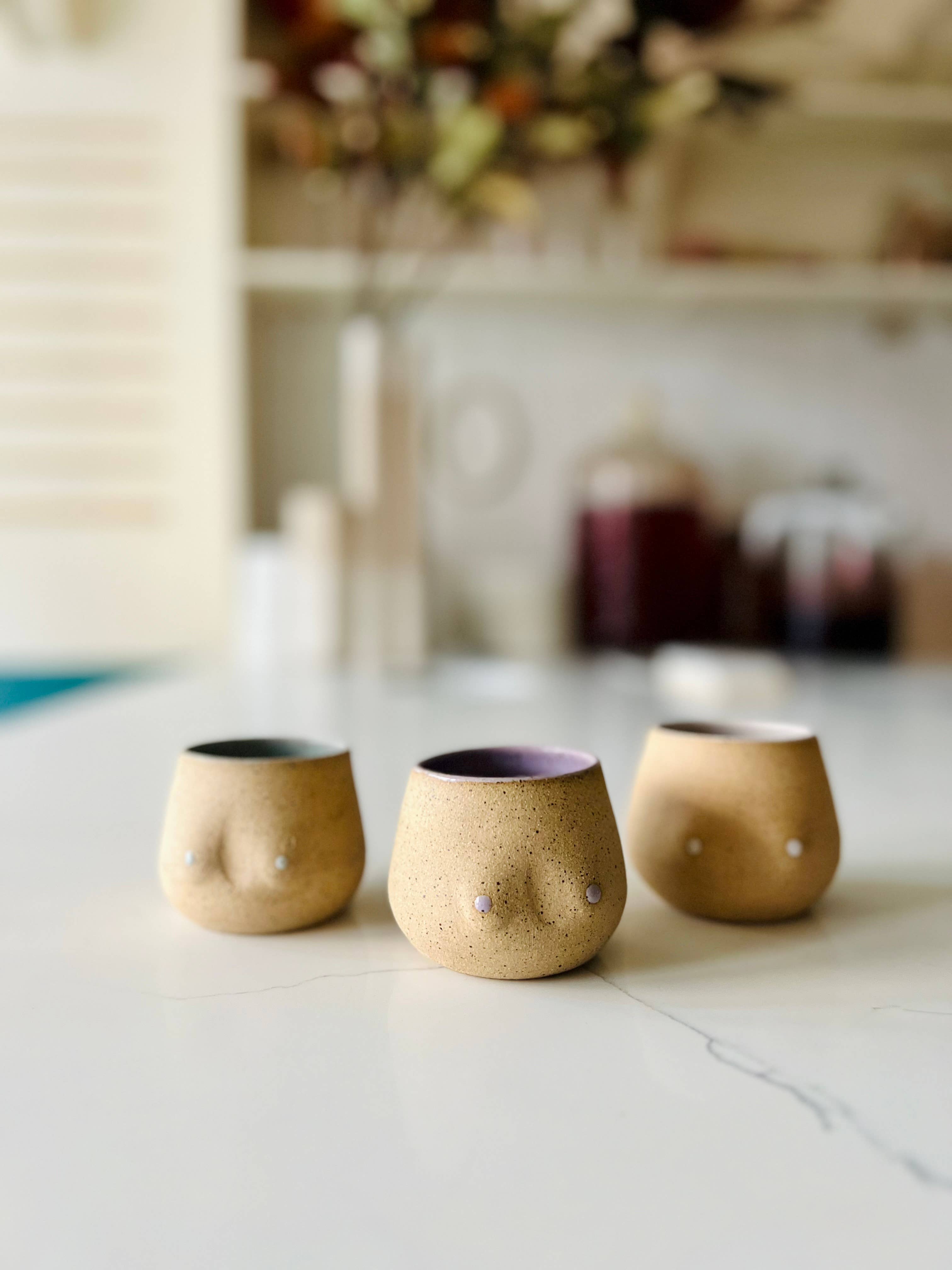 Perky cup - Handmade Ceramic espresso cup