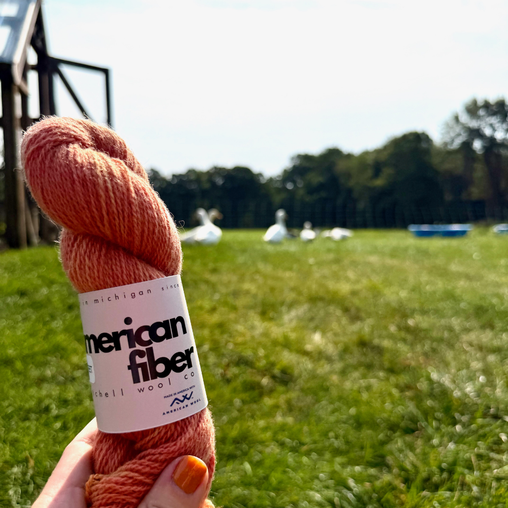 BFL Fingering - American Fiber