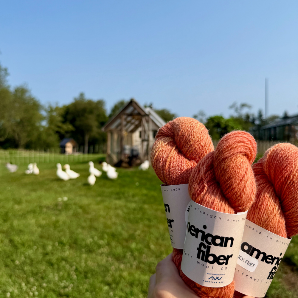 BFL Fingering - American Fiber
