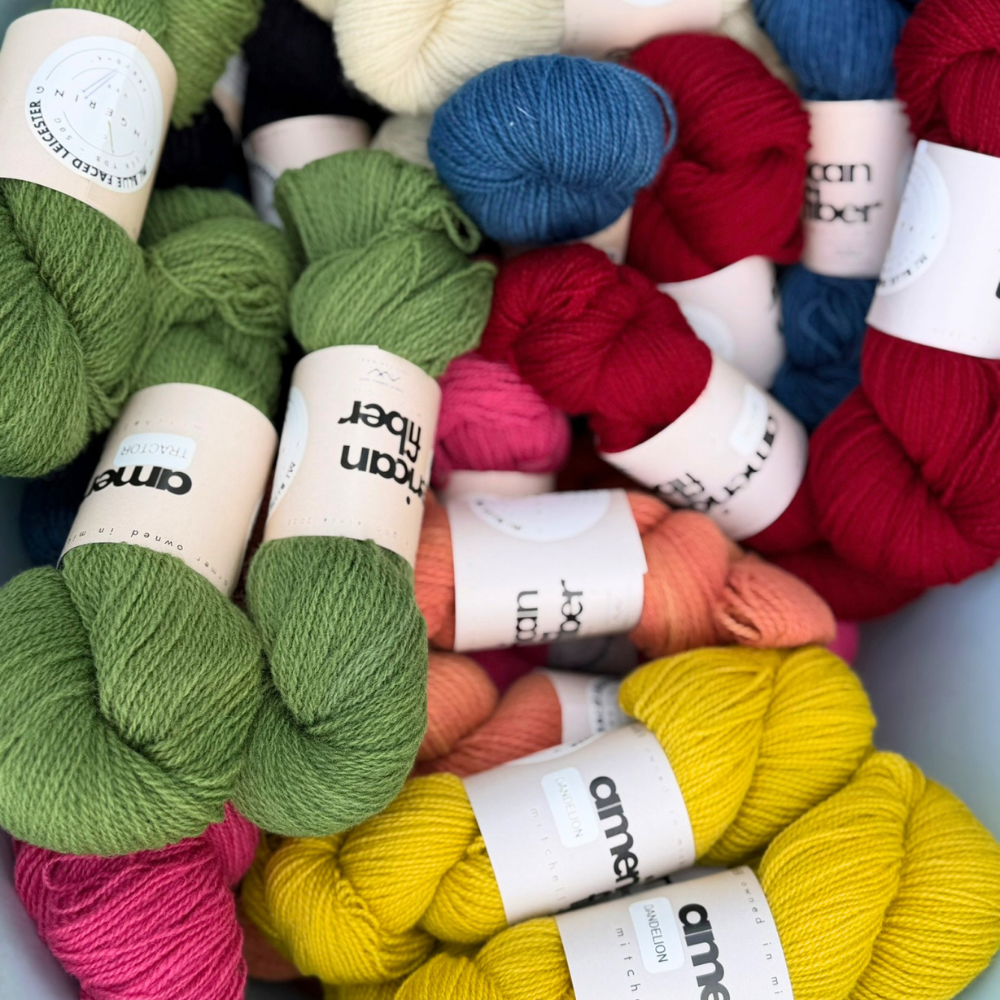 BFL Fingering - American Fiber