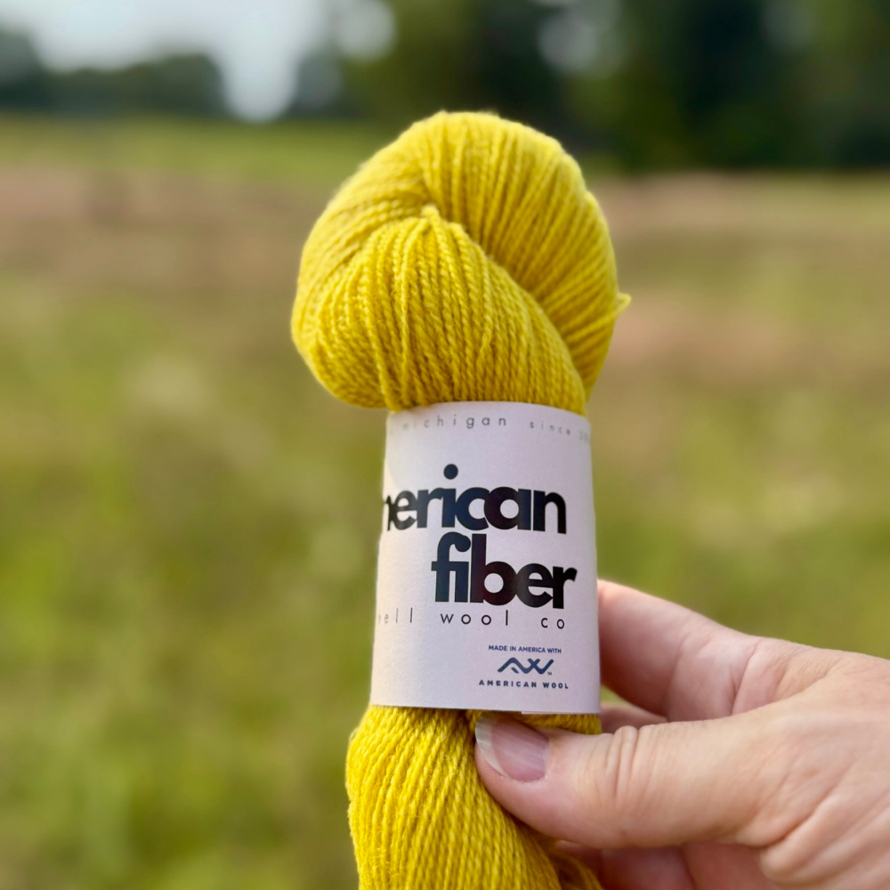BFL Fingering - American Fiber