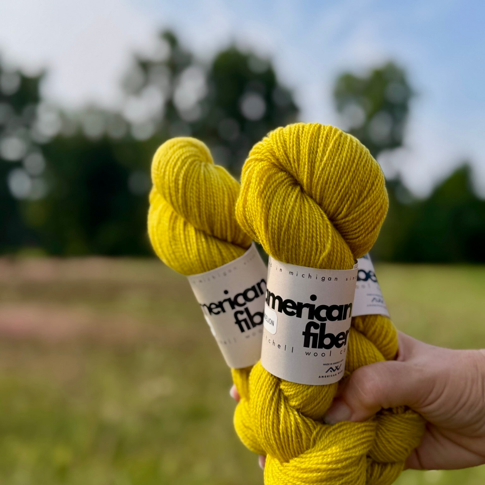 BFL Fingering - American Fiber