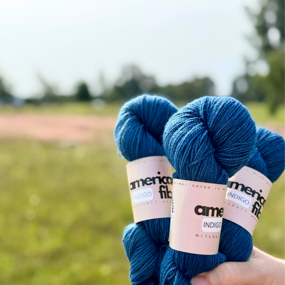 BFL Fingering - American Fiber
