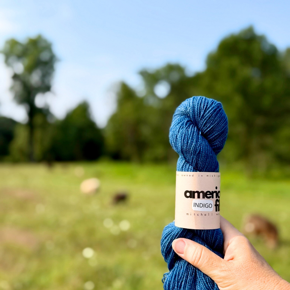 BFL Fingering - American Fiber