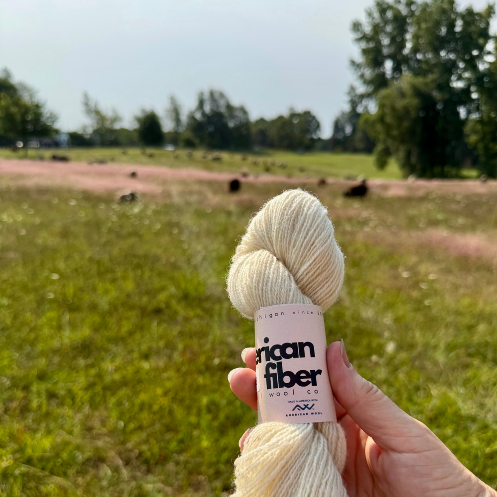 BFL Fingering - American Fiber