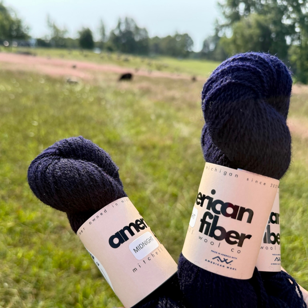 BFL Fingering - American Fiber