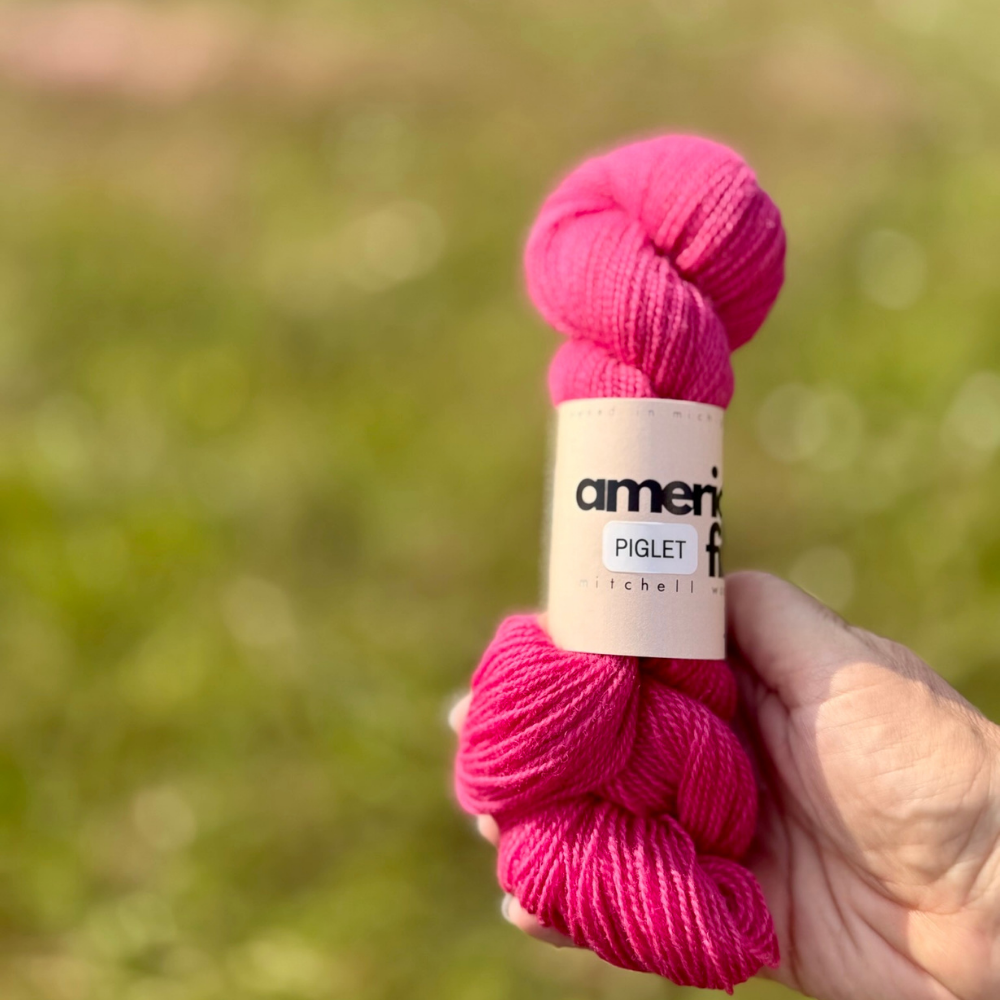 BFL Fingering - American Fiber