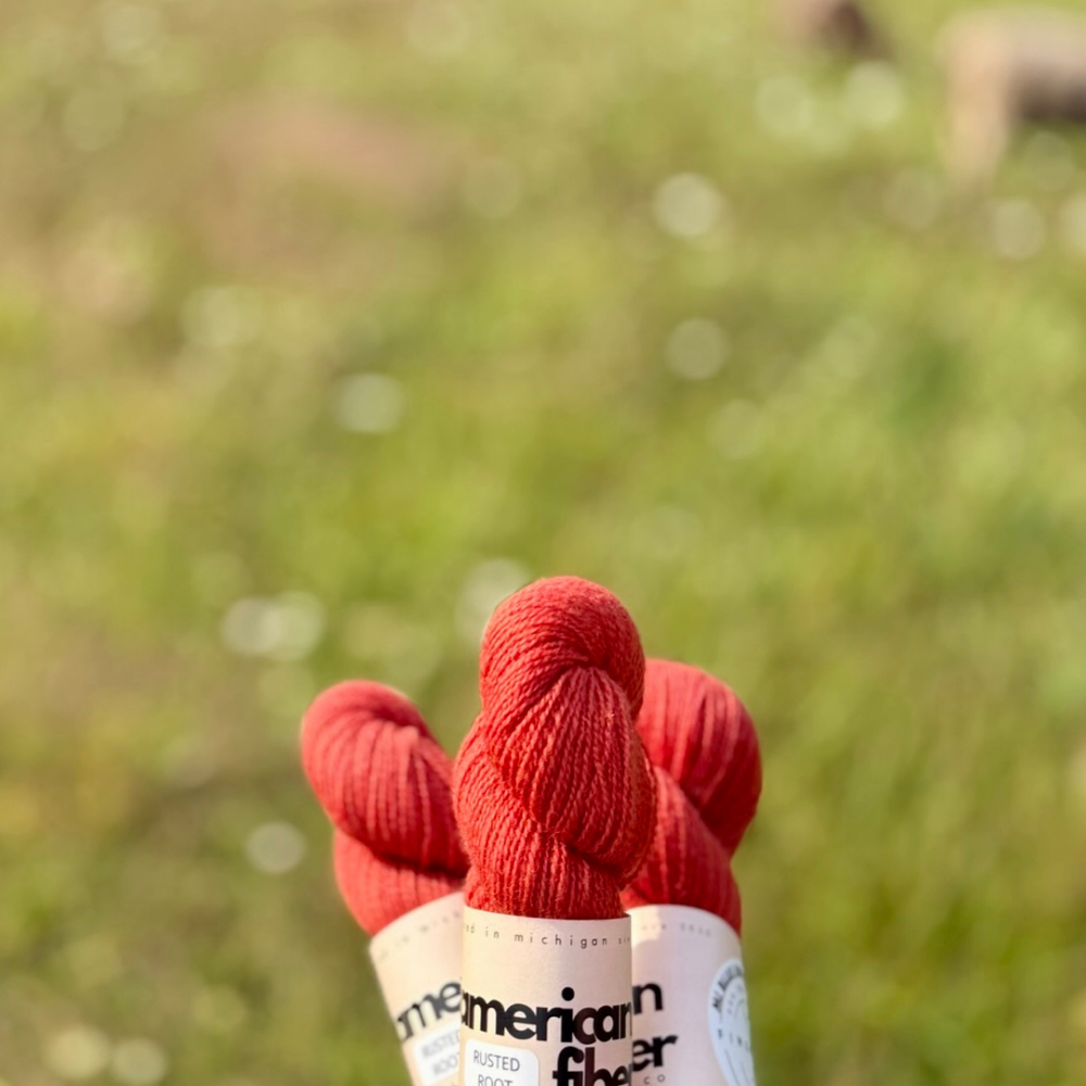 BFL Fingering - American Fiber