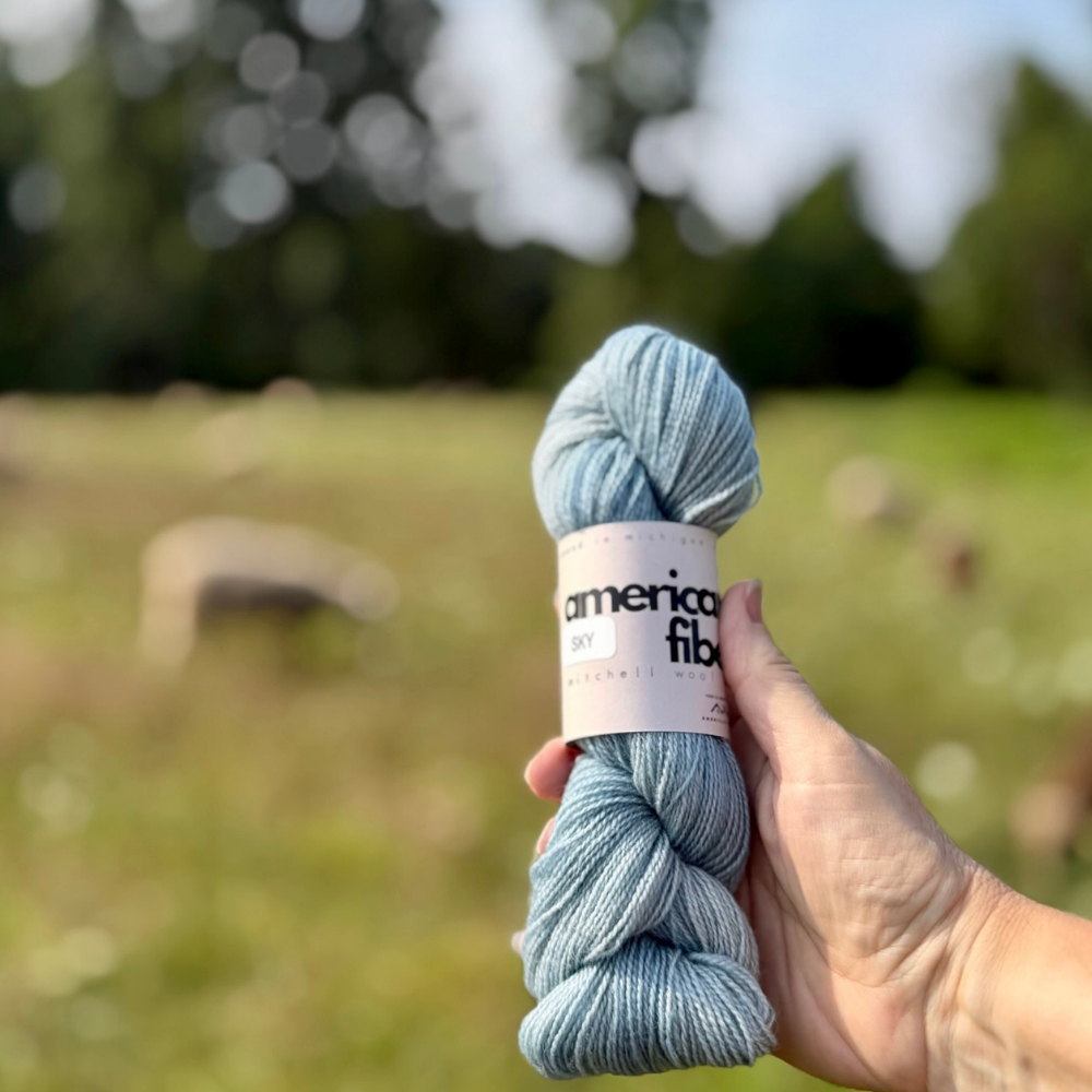 BFL Fingering - American Fiber