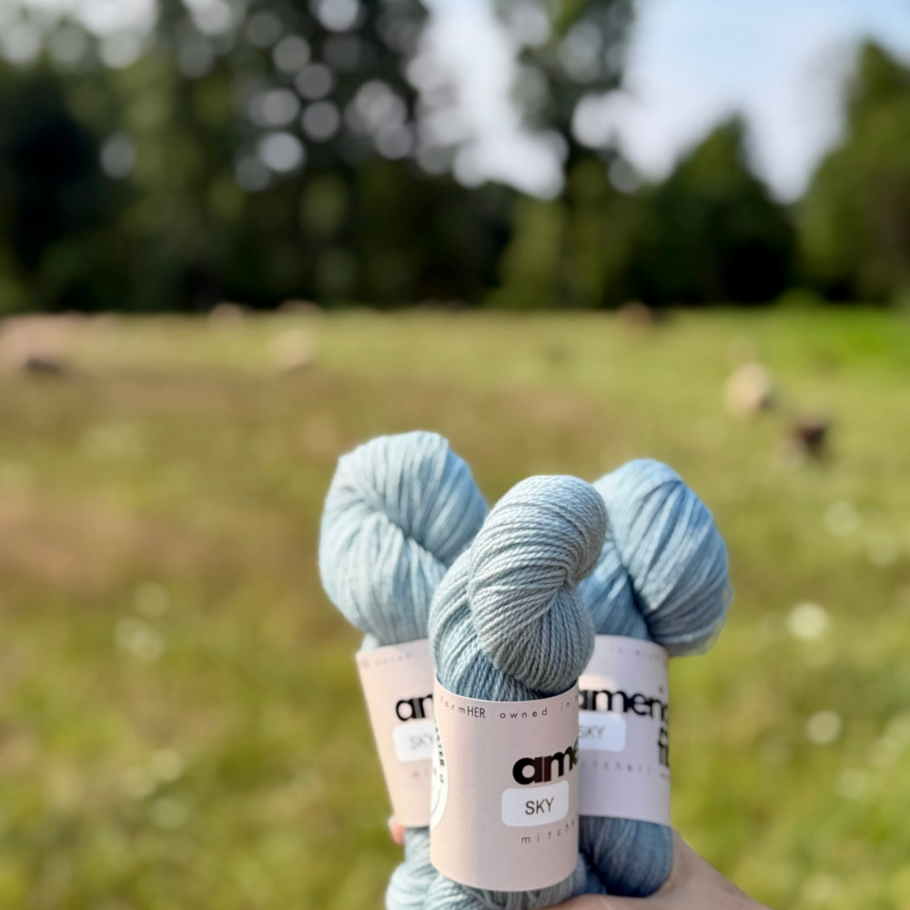 BFL Fingering - American Fiber