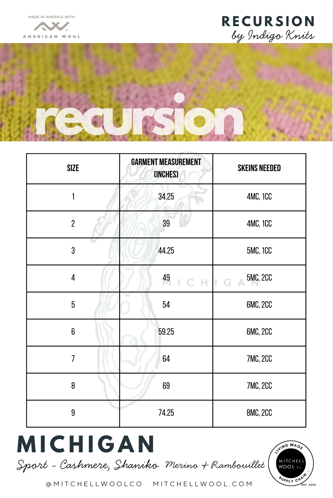 Black Label - Michigan - Sport Weight Yarn