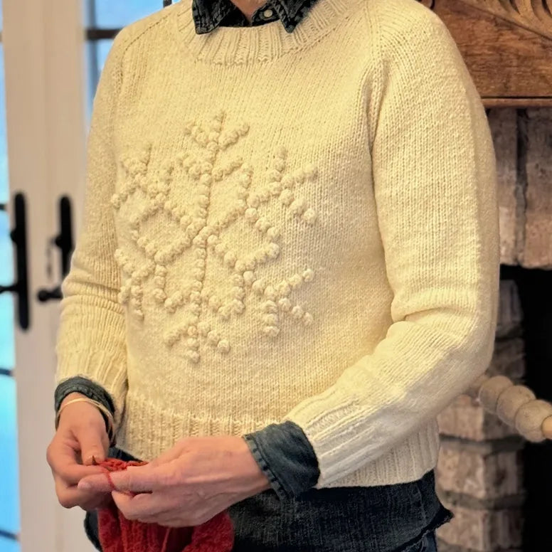 Snow Wonder sweater kit by Heidi Kirrmaier
