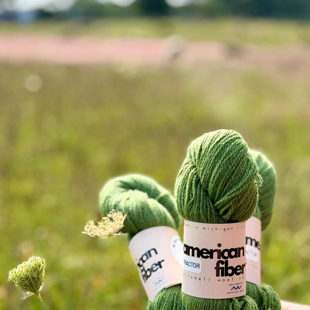BFL Fingering - American Fiber