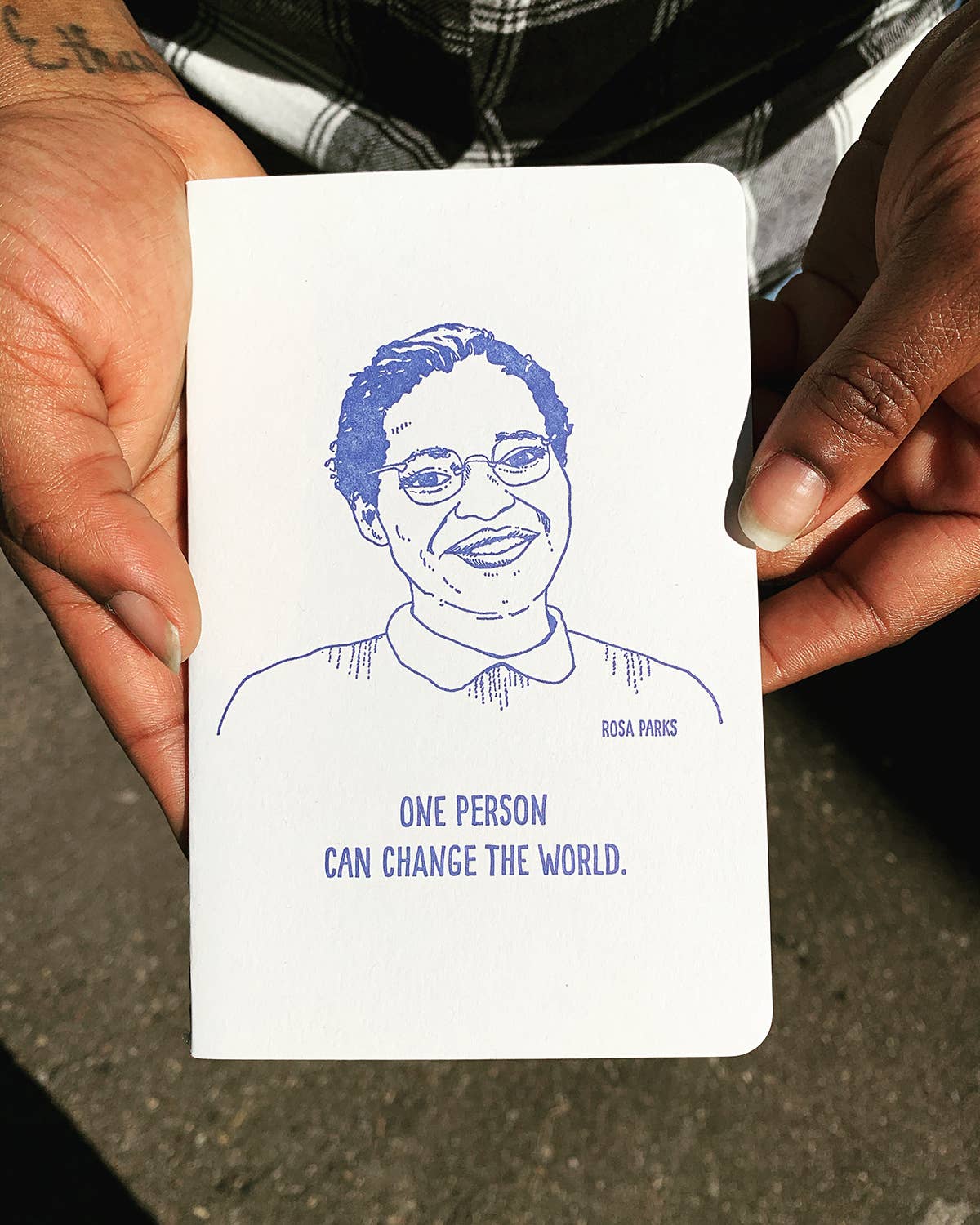 Rosa Parks notebook
