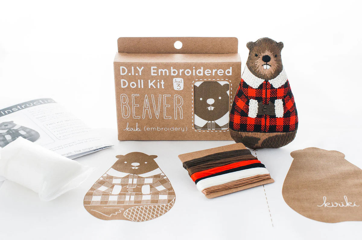 Beaver Doll Kit by Kiriki