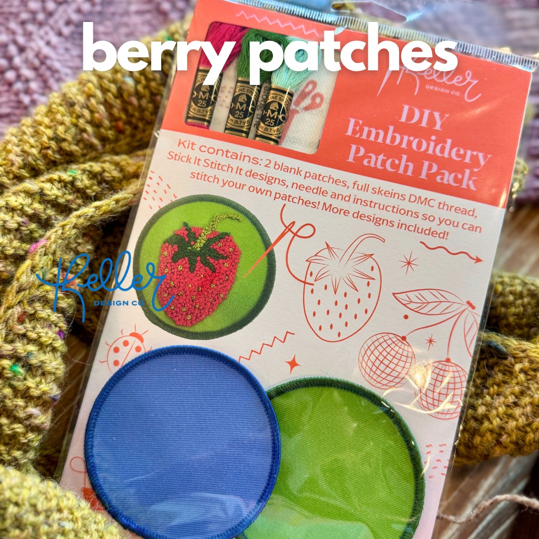 DIY Embroidery Patch Kit by Keller Design Co
