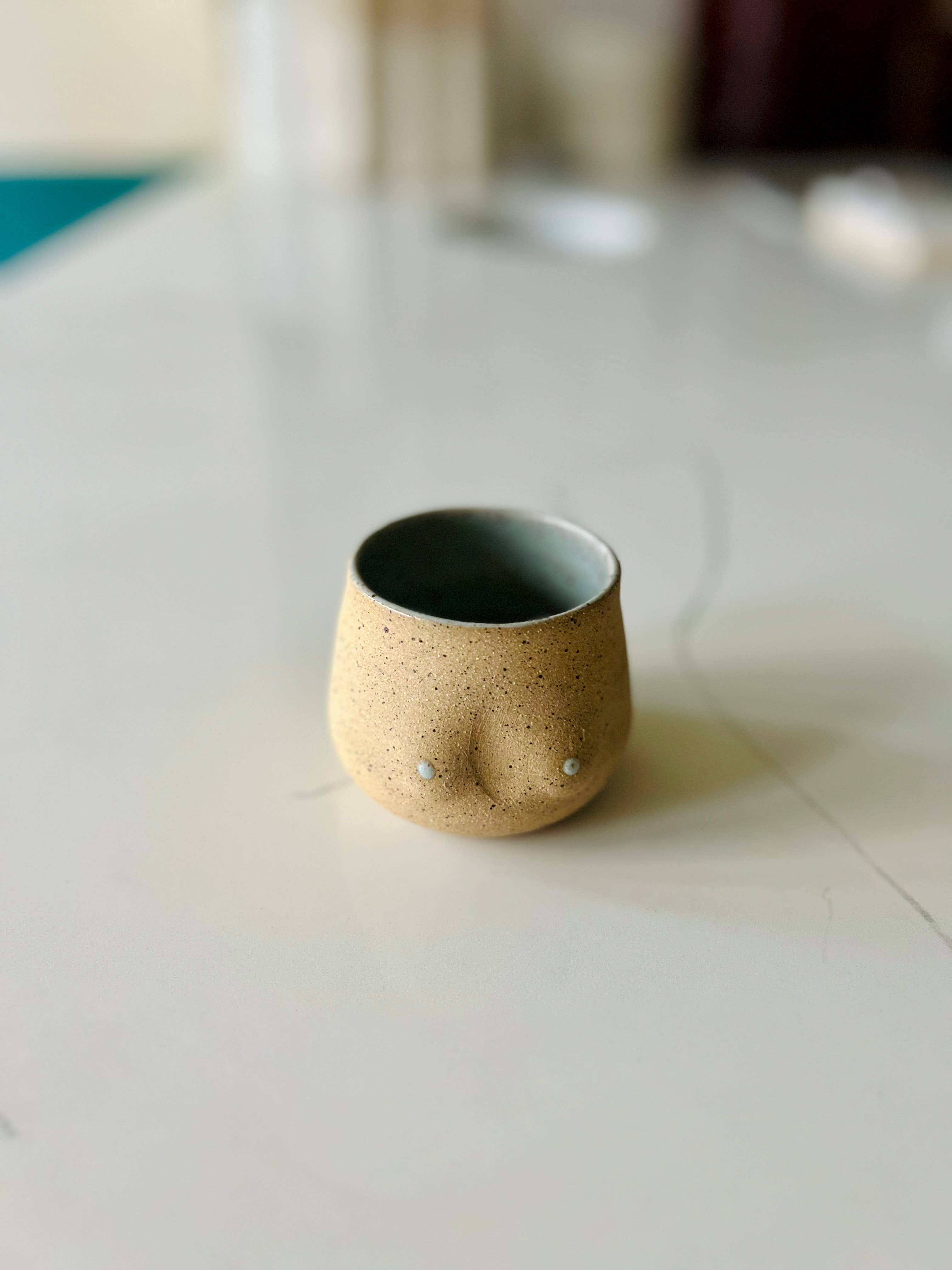 Perky cup - Handmade Ceramic espresso cup