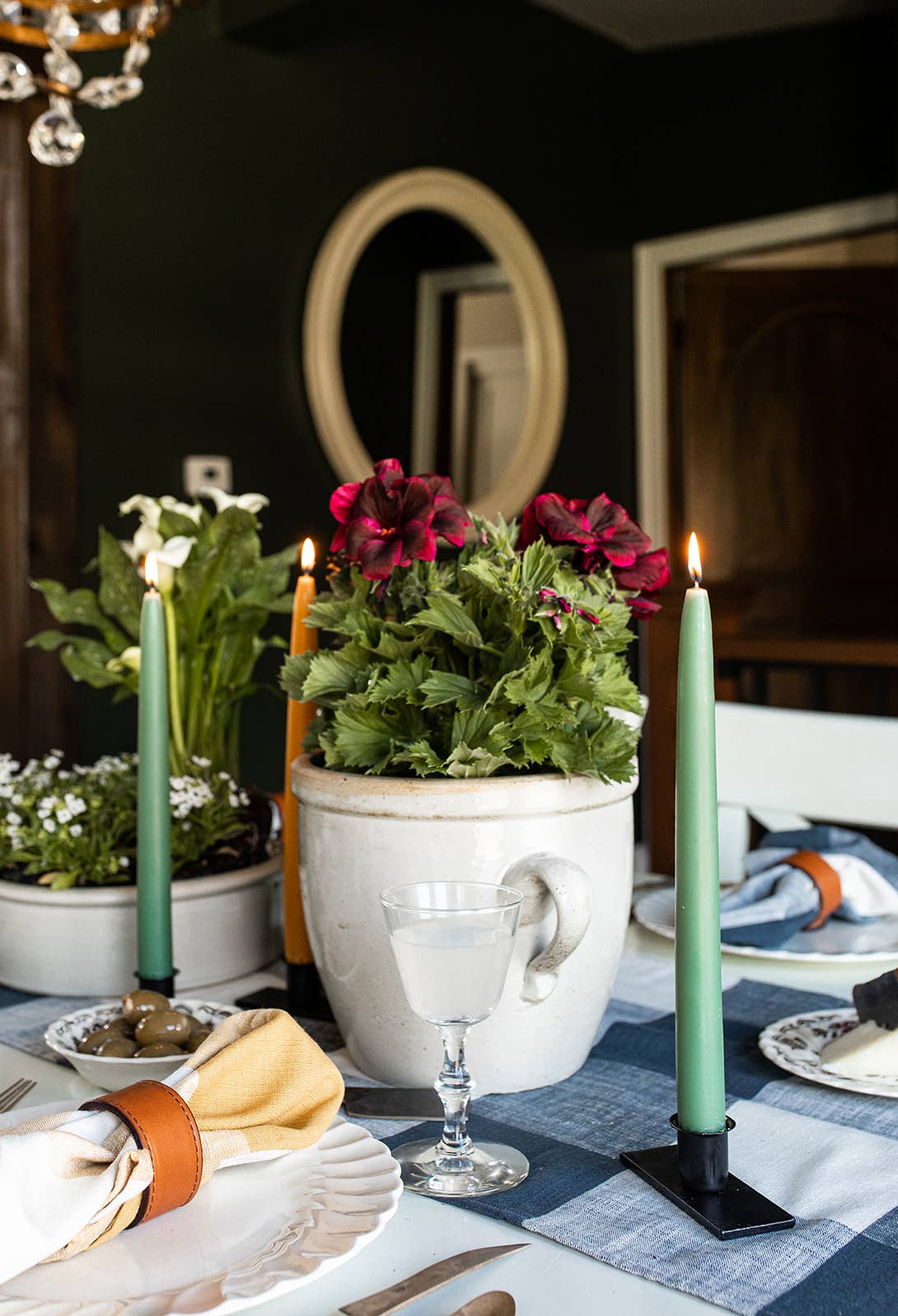 The Metal Taper Candle Holders - Set of Three