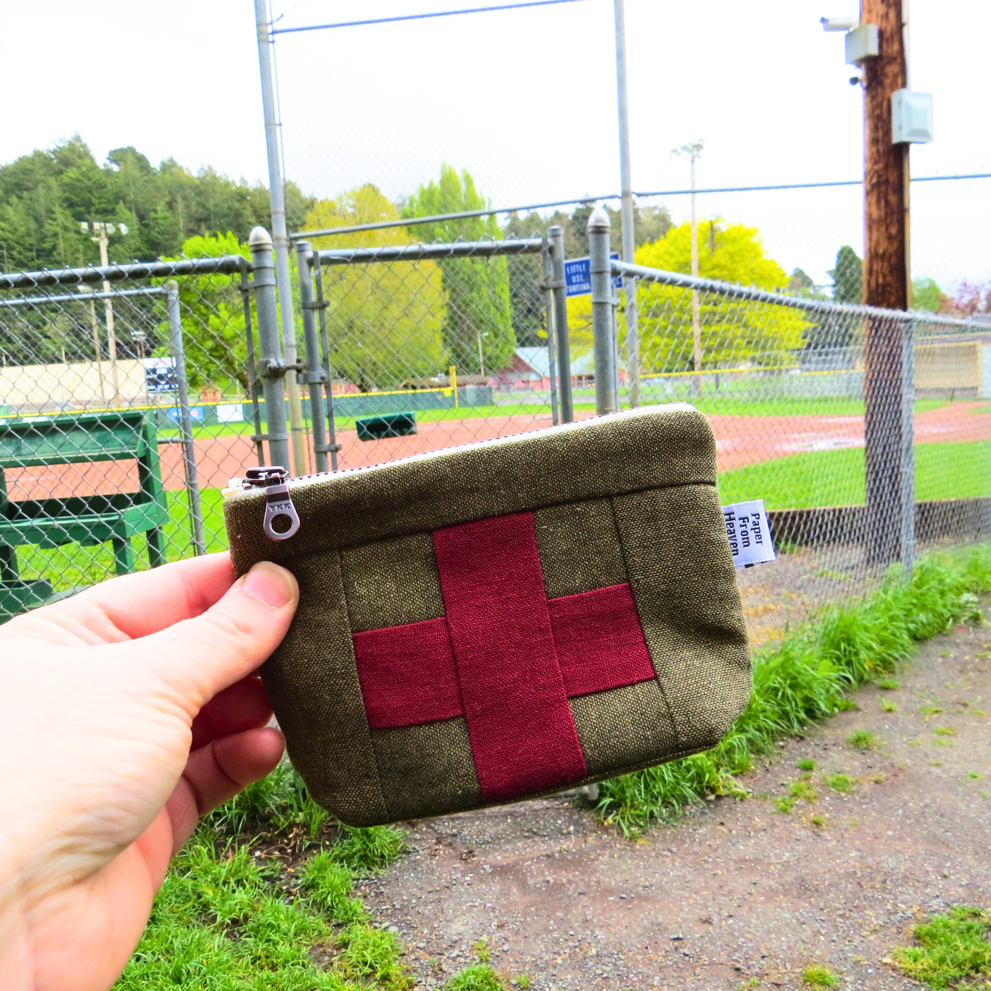 Compact First Aid Pouch – Handmade Medical Travel Kit