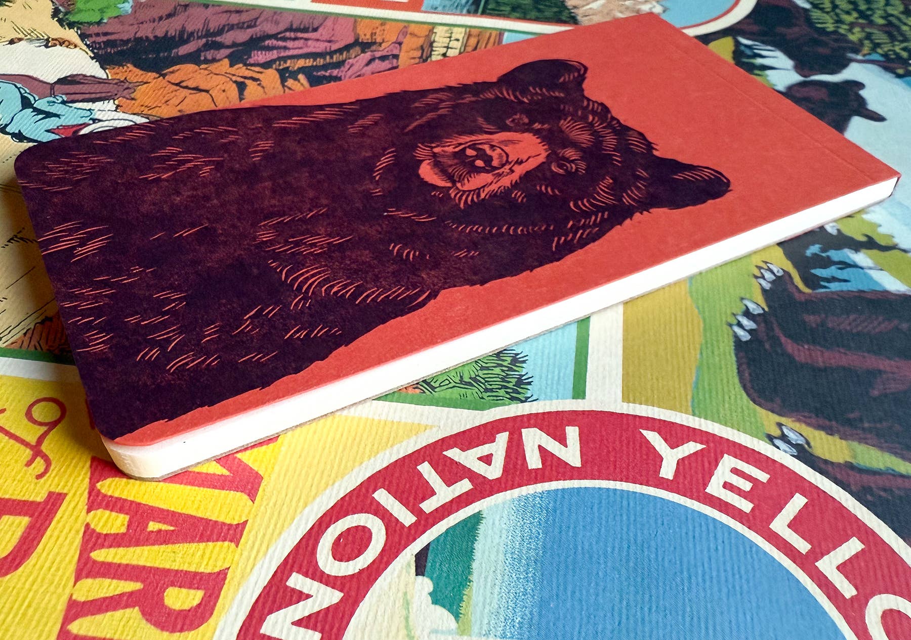 Black bear jotter notepad