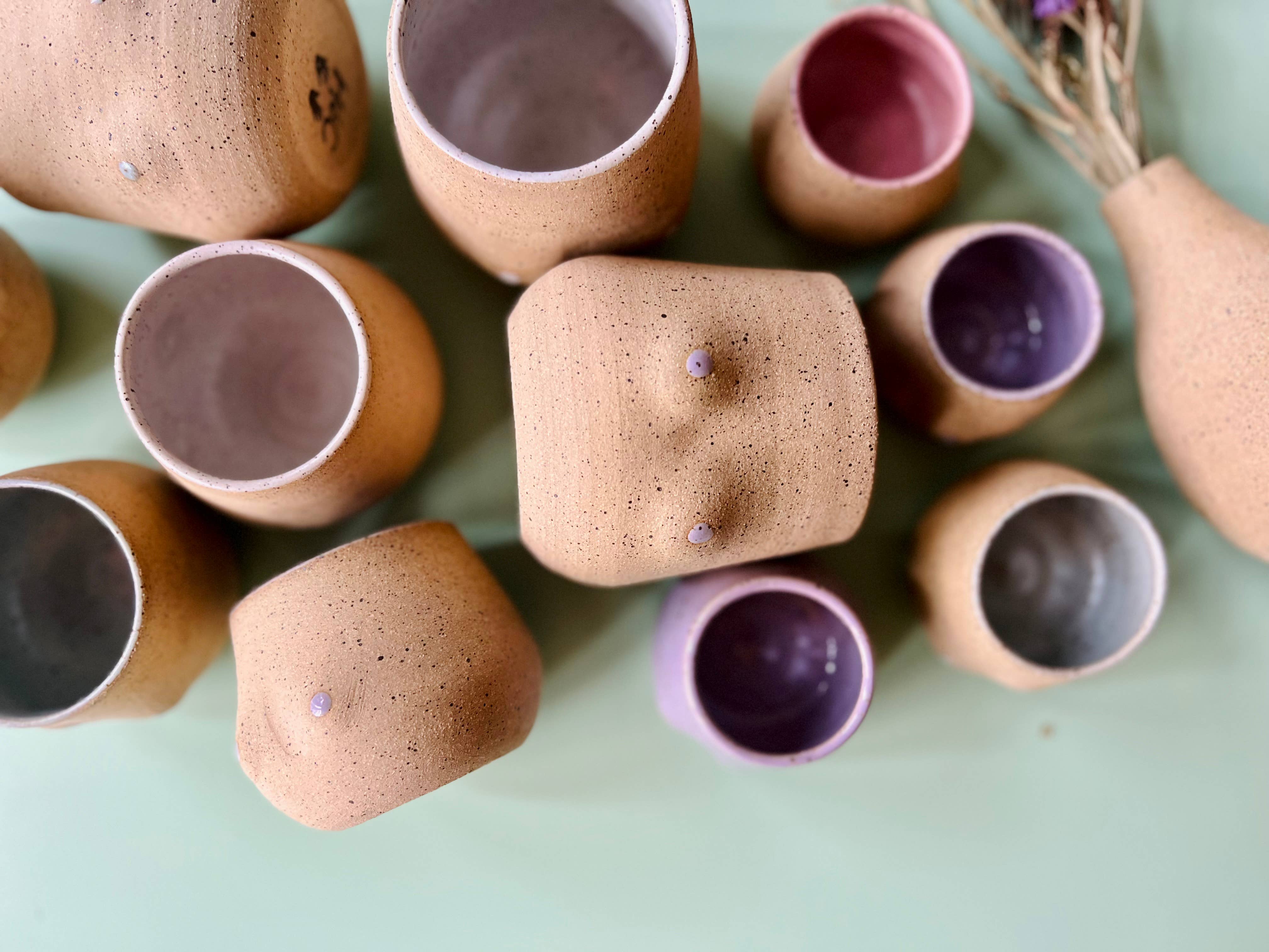 Perky Tumbler - Handmade Ceramic Mug