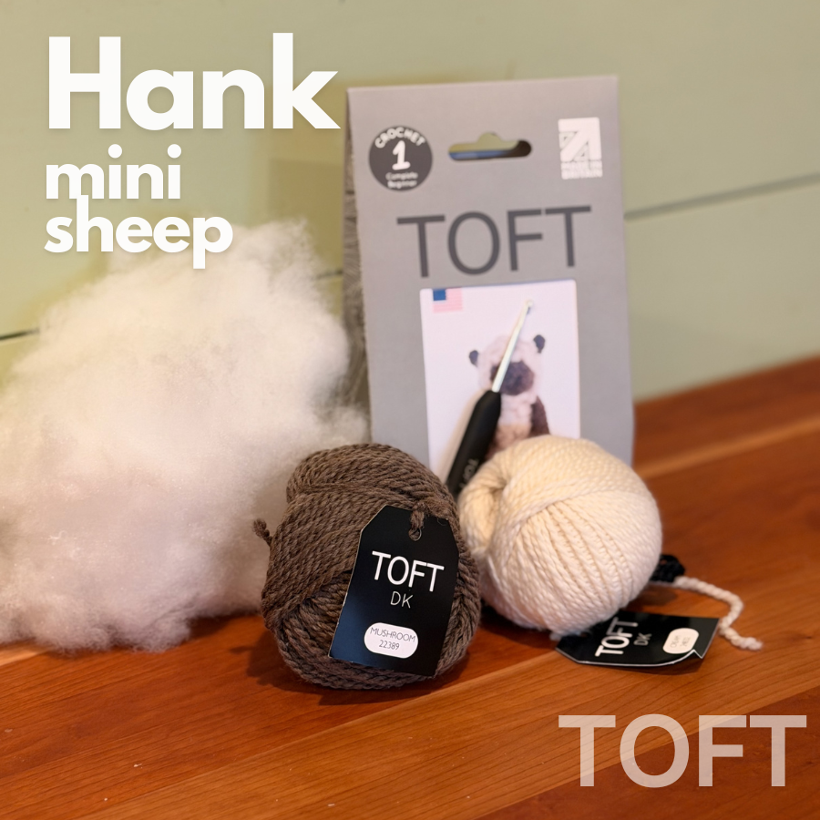 Mini Hank the Sheep Kit by TOFT