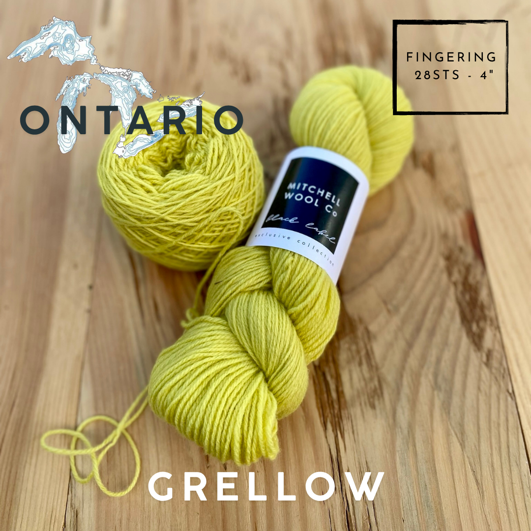 Black Label - Ontario - Fingering Weight Yarn
