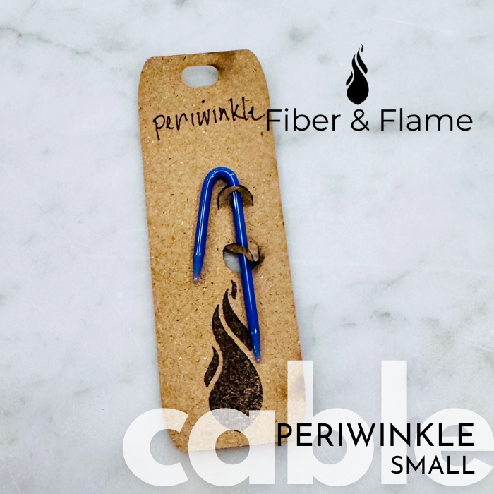 Cable Needles by Fiber and Flame
