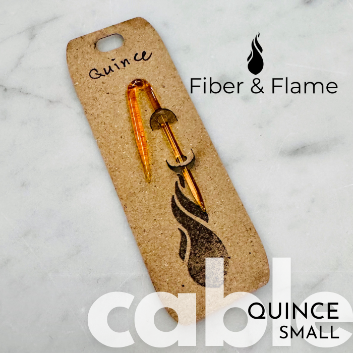 Cable Needles by Fiber and Flame