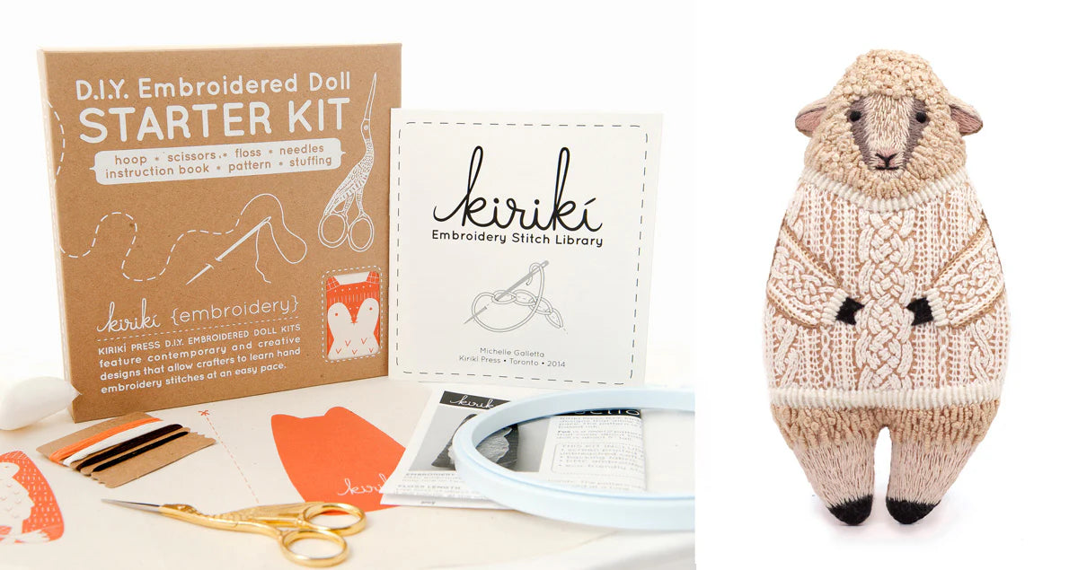 Sheep Doll Kit by Kiriki