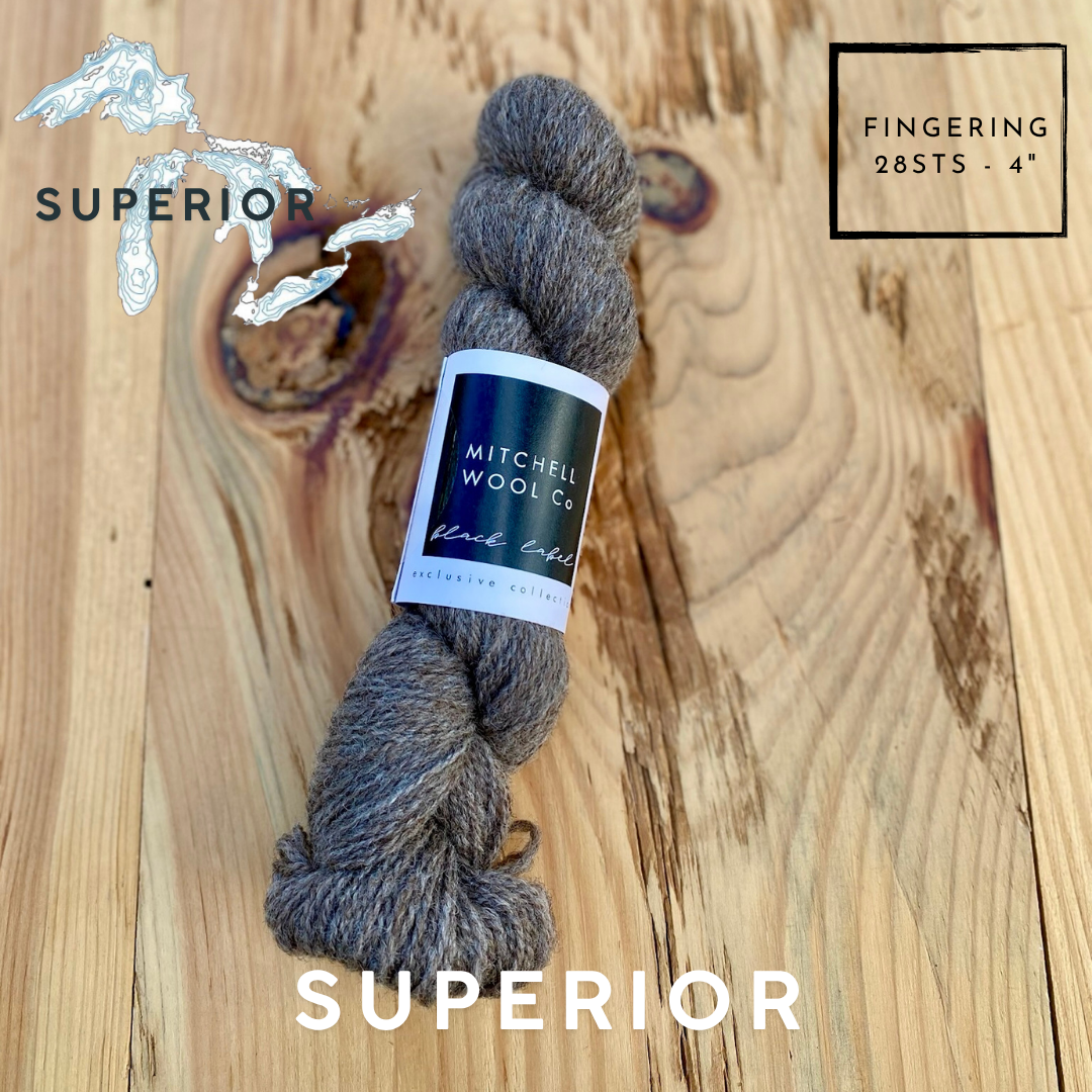Black Label - Superior - Fingering Weight Yarn