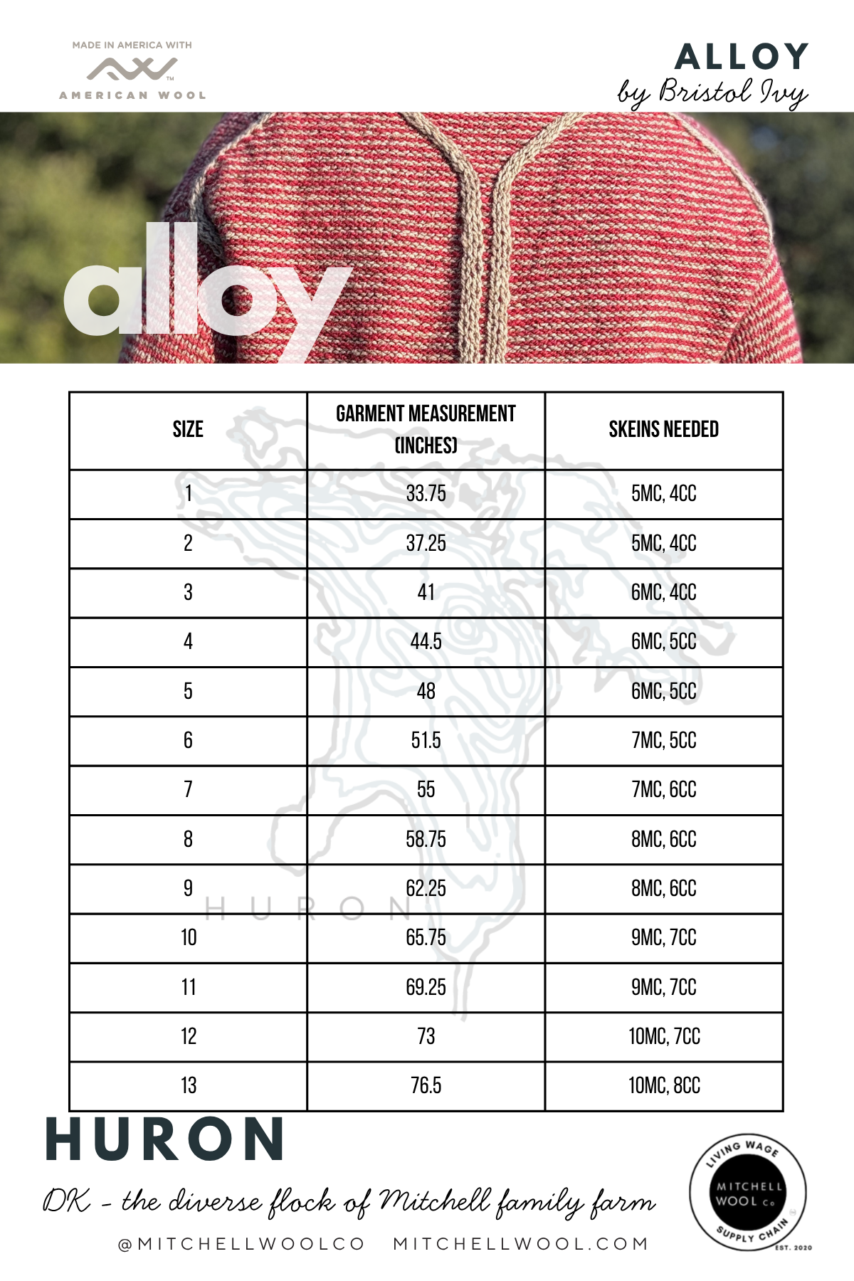 Black Label - Huron - DK Weight Yarn