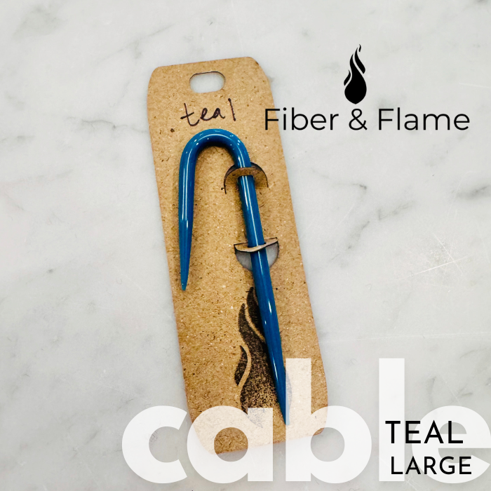 Cable Needles by Fiber and Flame